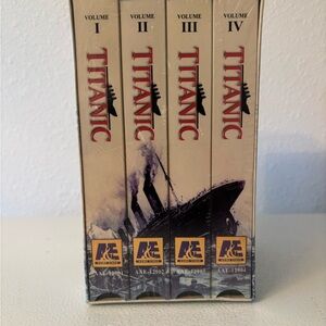 Titanic Complete VHS Box Set — Beige Collector’s Edition